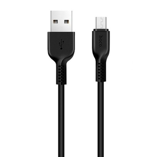 Кабель USB HOCO X20 Flash Charging Cable Micro USB 1m (черный)