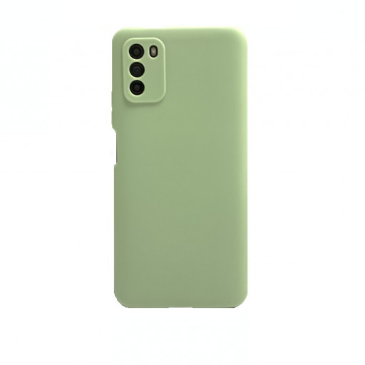 Силиконовая накладка для смартфона POCO M3 (зеленая)