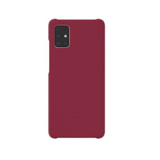 Накладка силиконовая для смартфона Samsung Galaxy A52 (бордовая)