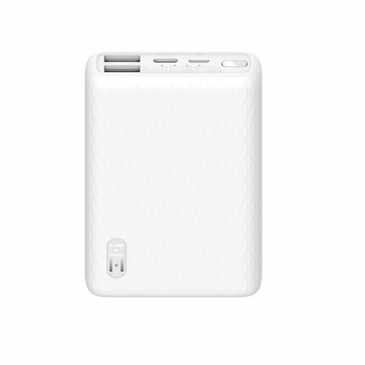 Внешний аккумулятор Xiaomi Mi Power Bank ZMI 10000 mah QB817 Mini Portable (белый)