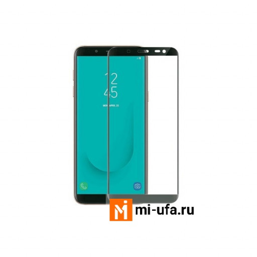 Защитное стекло для смартфона Samsung Galaxy J6 (2018) (черное)