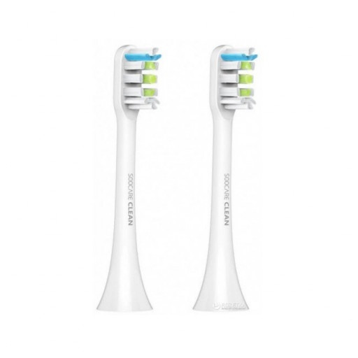 Сменные насадки Soocare для зубной щетки X3 CLEAN (белая)