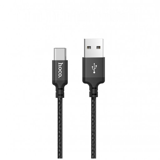 Кабель USB HOCO X14 Times Speed Charging Cable Type-C 2m (черный)