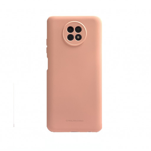 Накладка силиконовая MOLAN CANO для смартфона Redmi 9T (розовая)