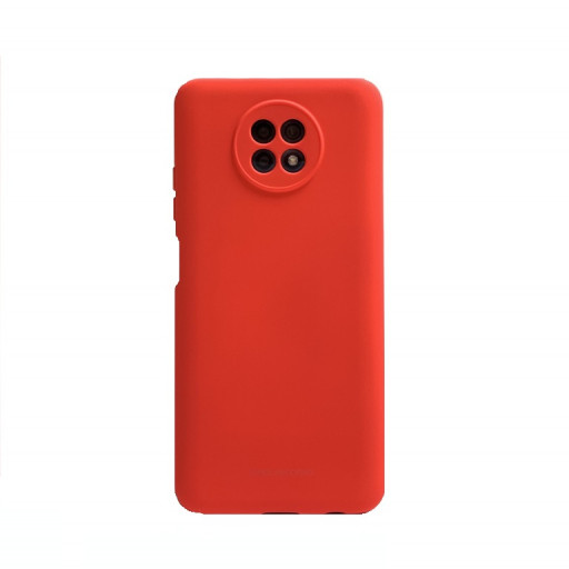 Накладка силиконовая MOLAN CANO для смартфона Redmi Note 9T (красная)