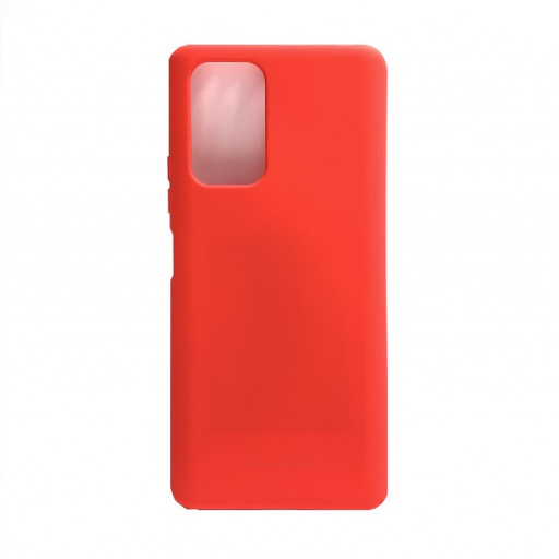 Силиконовая накладка MOLAN CANO для смартфона Redmi Note 10 Pro (красная)