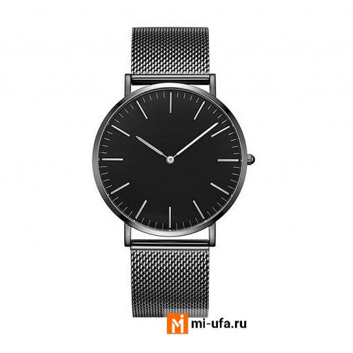 Часы Xiaomi TwentySeventeen Light Ultra-thin Quartz Watch W004Q (черные)