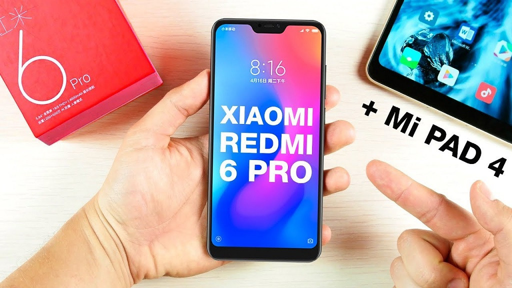 Redmi 6 Pro и Mi Pad 4 представлены официально!