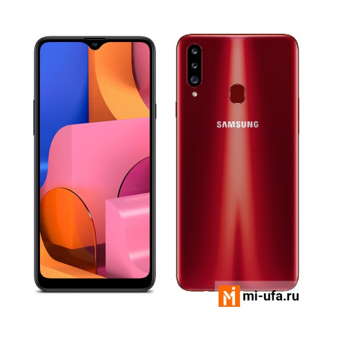 Смартфон Samsung Galaxy A20s 32Gb (красный)