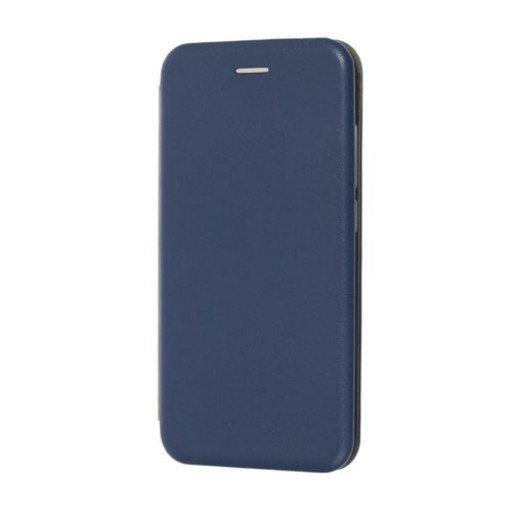 Чехол-книжка Fashion магнитный для смартфона Redmi Note 10 Pro (синий)