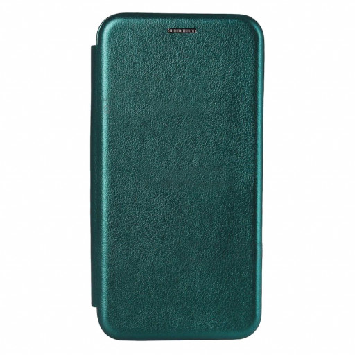 Чехол-книжка Fashion магнитный для смартфона Samsung Galaxy A32 (темно-зеленый)