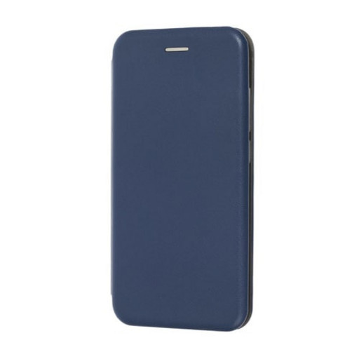Чехол-книжка Fashion магнитный для смартфона Samsung Galaxy A52 (темно-синий)