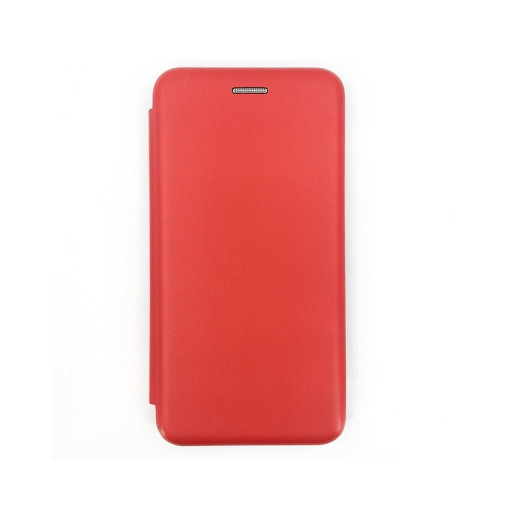 Чехол-книжка Fashion магнитный для смартфона Redmi Note 10 (красный)