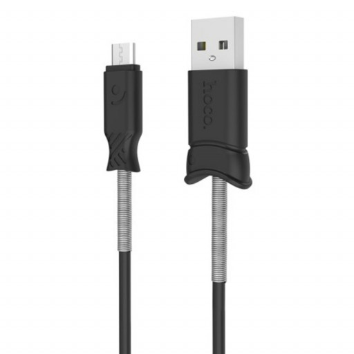 Кабель USB HOCO X24 Piscec MicroUSB 1,2m (черный)