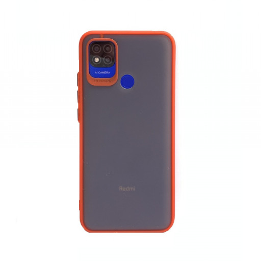 Накладка силиконовая для смартфона Redmi 9C double color (красная)