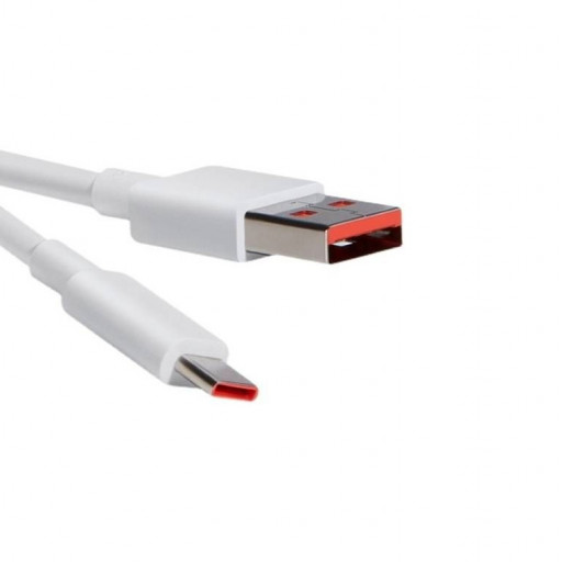 Кабель USB Xiaomi Type-C Fast Charging 6A (белый)
