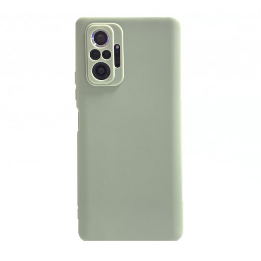 Силиконовая накладка для смартфона Redmi Note 10 Pro (фисташковая)