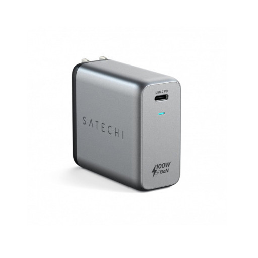 Сетевое зарядное устройство Satechi 100W USB-C PD Wall Charger (темно-серое)