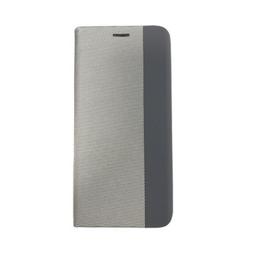 Чехол-книжка Mesh Leather Mix для смартфона Redmi 10 (серый)