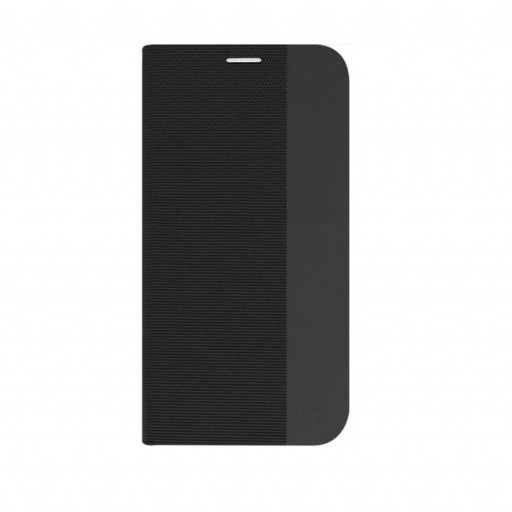 Чехол-книжка Mesh Leather Mix для смартфона Redmi 10 (черный)