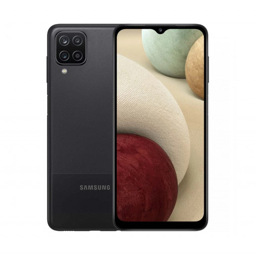 Смартфон Samsung Galaxy A12 3/32Gb (черный)