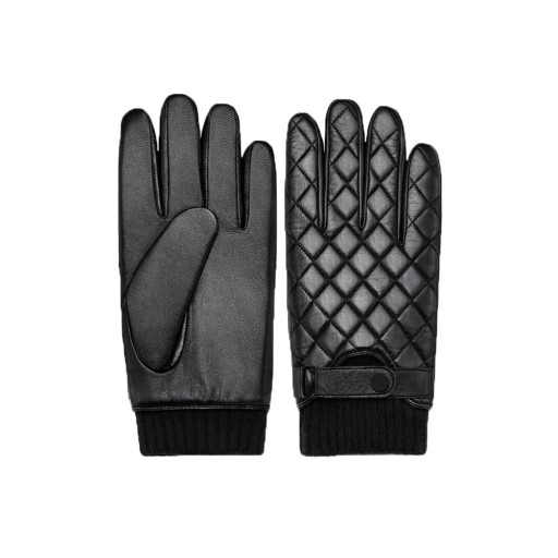 Мужские перчатки Xiaomi Qimian Seven-Sided Full Touch Screen Sheepskin Gloves (черные, L)