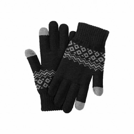 Перчатки для сенсорных экранов Xiaomi FO Touch Screen Warm Velvet Gloves (черные)