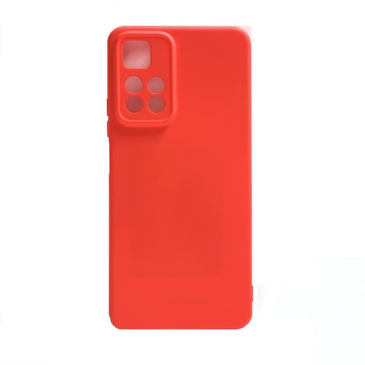 Силиконовая накладка MOLAN CANO для смартфона POCO M4 Pro 5G/Redmi Note 11 (красная)