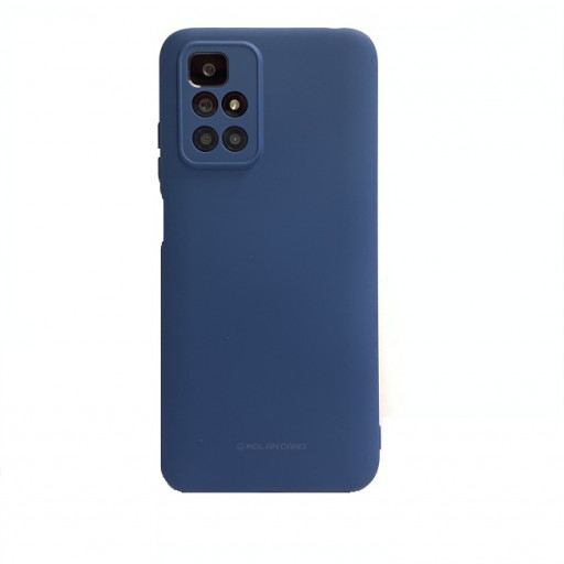 Силиконовая накладка MOLAN CANO для смартфона Redmi 10 (синяя)