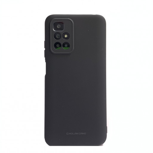Силиконовая накладка MOLAN CANO для смартфона Redmi 10 (черная)