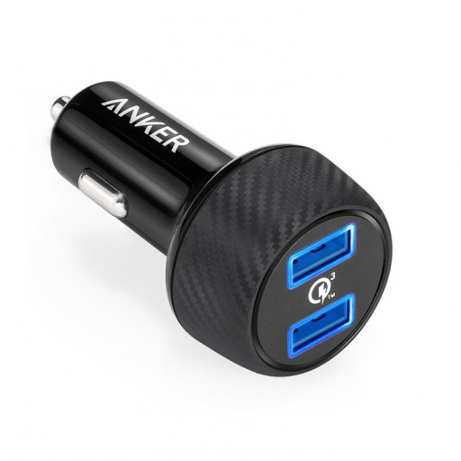 Автомобильное зарядное устройство Anker PowerDrive Speed 2 39W A2228 (A2228H11) (черный)