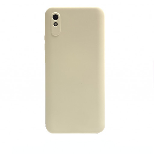 Накладка силиконовая для смартфона Redmi 9A (бежевый)
