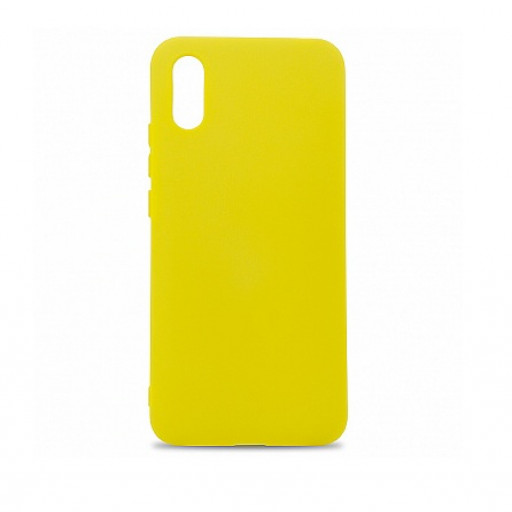 Накладка силиконовая для смартфона Redmi 9A (желтый)