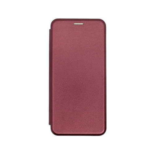 Чехол-книжка Fashion магнитный для смартфона Redmi 10 (бордовый)