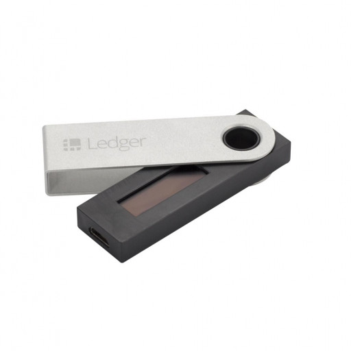 Аппаратный кошелек для криптовалют Ledger Nano S (черный)