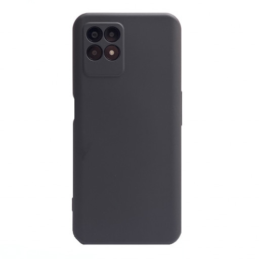 Силиконовая накладка для смартфона Realme 8i (черная)
