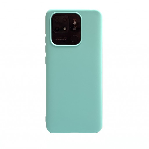 Накладка силиконовая для смартфона Redmi 10C (бирюзовая)