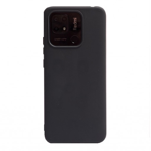 Накладка силиконовая для смартфона Redmi 10C (черная)
