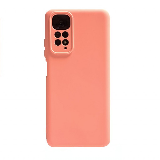 Силиконовая накладка Nano 2.0 для смартфона Redmi Note 11 (розовая)