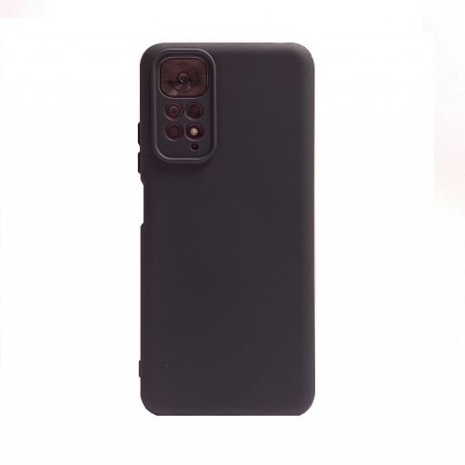 Силиконовая накладка Nano 2.0 для смартфона Redmi Note 11 (черная)