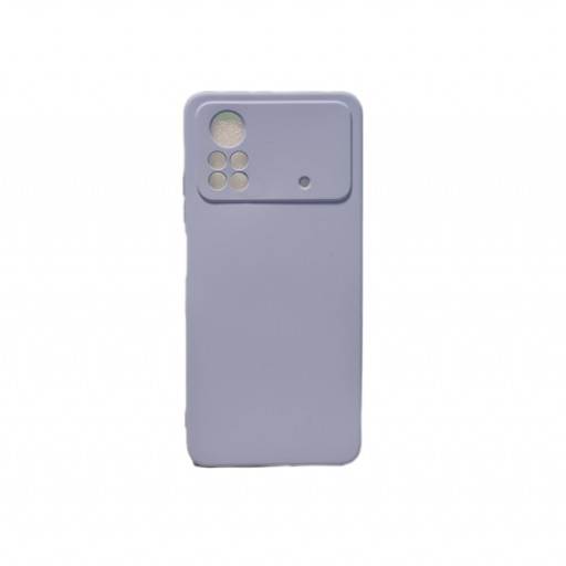 Накладка силиконовая Nano для смартфона Poco X4 Pro (лавандовая)