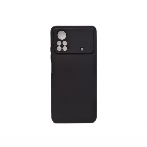 Накладка силиконовая Nano для смартфона Poco X4 Pro (черная)