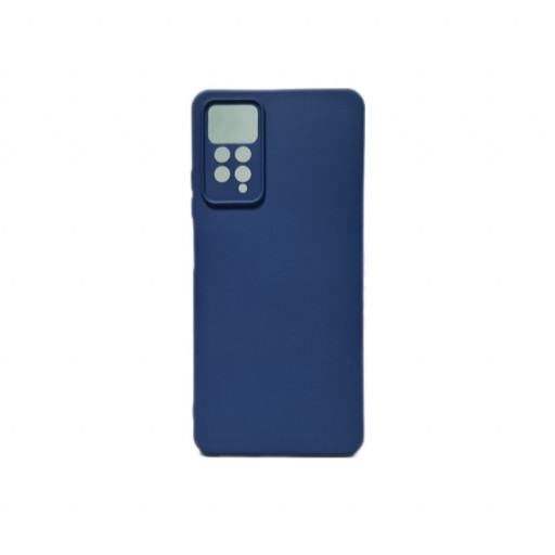 Силиконовая накладка Nano 2.0 для смартфона Redmi Note 11 Pro (темно-синяя)