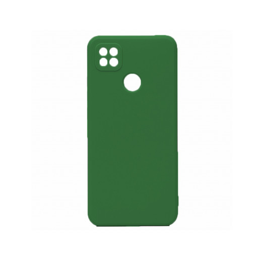 Силиконовая накладка NANO для смартфона Redmi 10A (темно-зеленая)