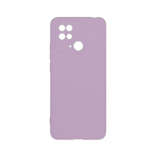 Силиконовая накладка NANO для смартфона Redmi 10C (лиловая)