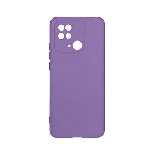 Силиконовая накладка NANO для смартфона Redmi 10C (фиолетовая)