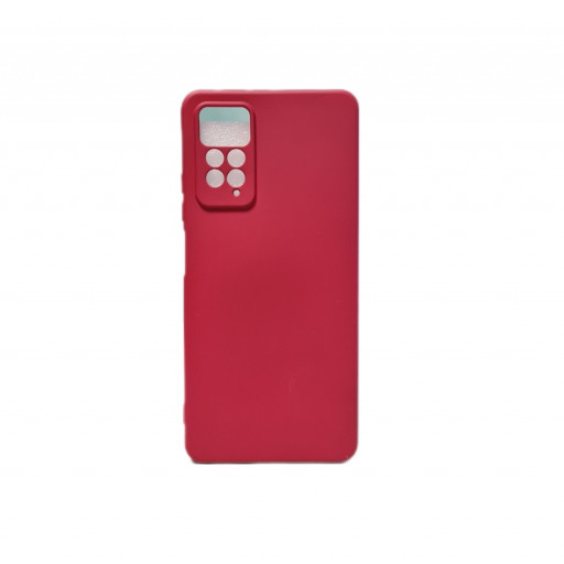 Силиконовая накладка Nano для смартфона Redmi Note 11 Pro (вишневая)