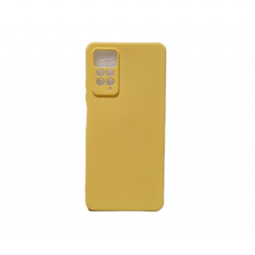 Силиконовая накладка Nano для смартфона Redmi Note 11 Pro (желтая)