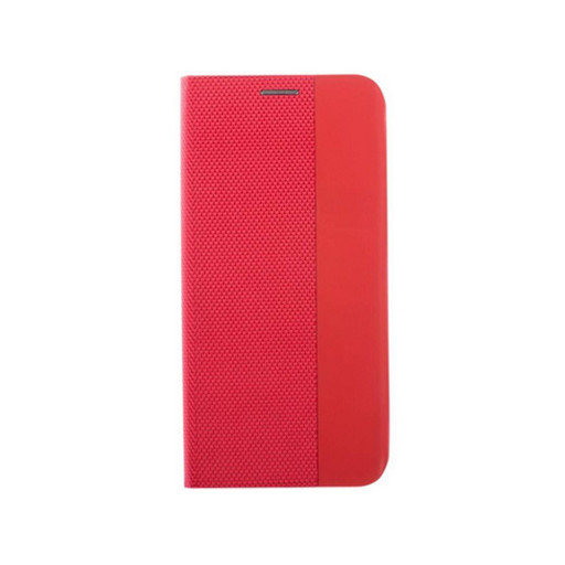Чехол-книжка Mesh Leather Case Mix магнитный для смартфона Redmi 10C (красный)