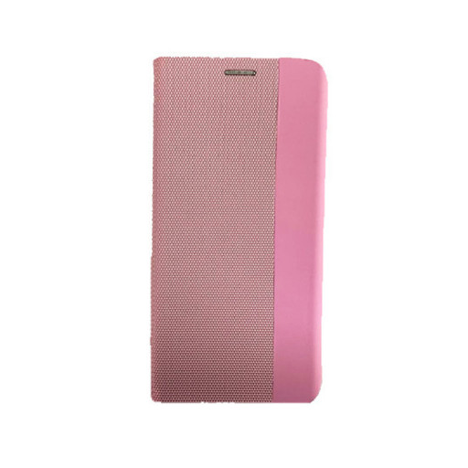 Чехол-книжка Mesh Leather Case Mix магнитный для смартфона Redmi 10C (розовый)